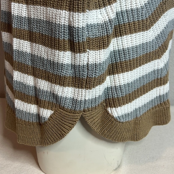 Lane Bryant Striped Ribbed Knit Sweater - Size 14/16 - Picture 4 of 6